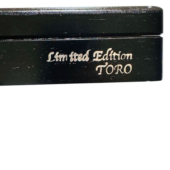 ROCKY PATEL THE EDGE A 10 BLACK Wooden Cigar Box Empty Limited Edition Toro - Picture 6 of 7